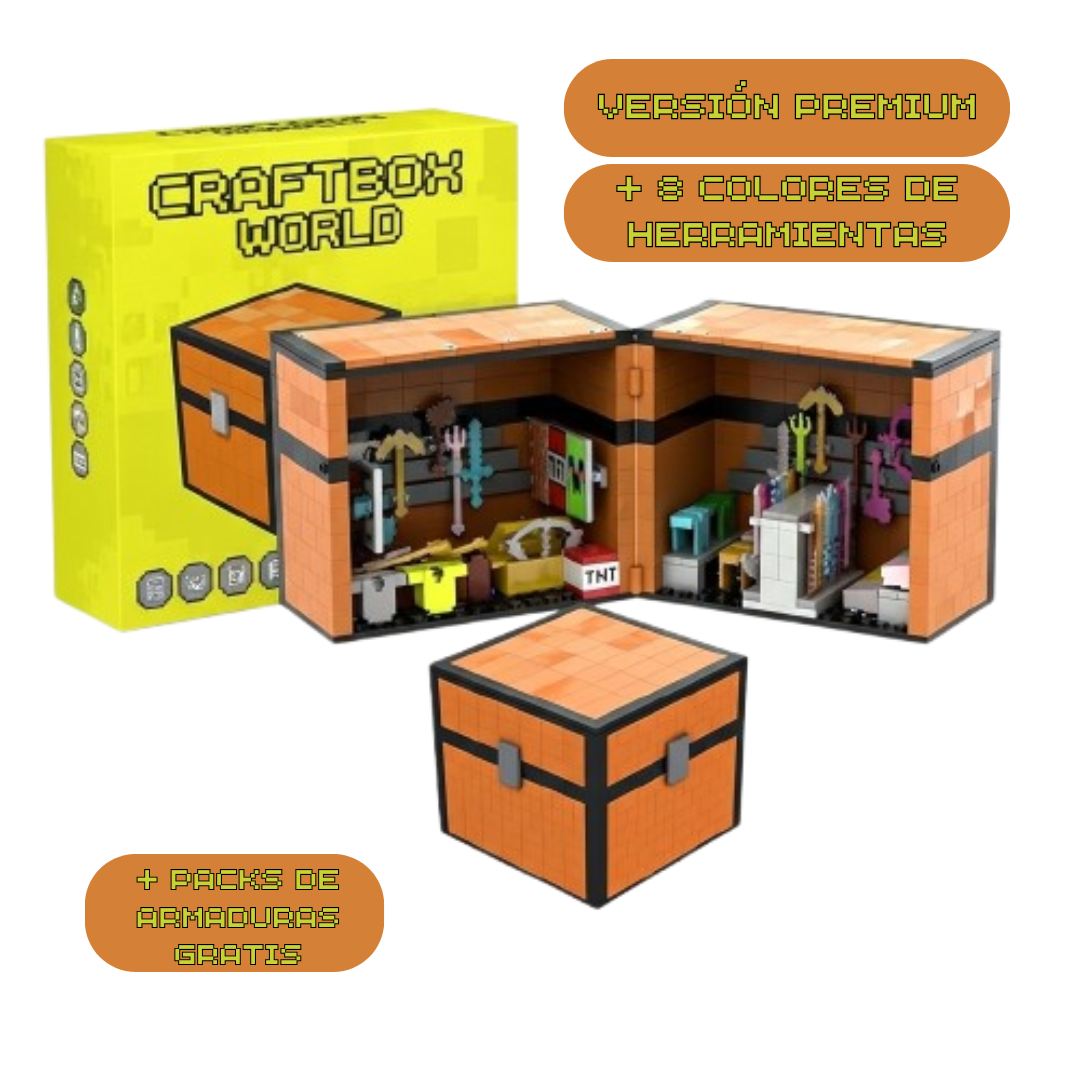 Cofre CraftBoxWorld Set