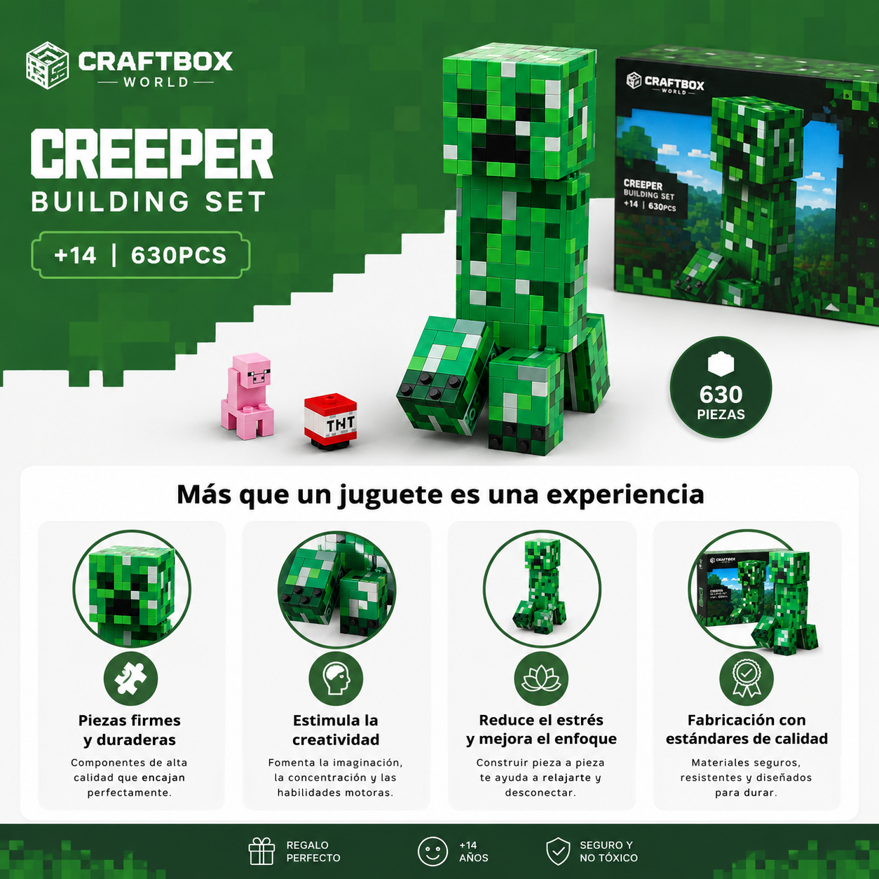 Creeper adventure set