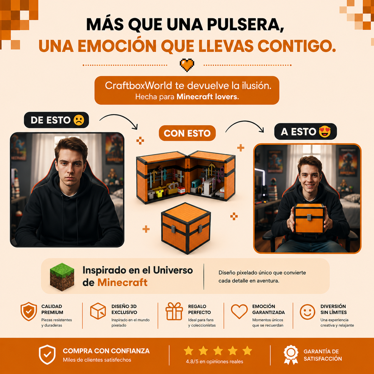 CraftBoxWorld Chest Set